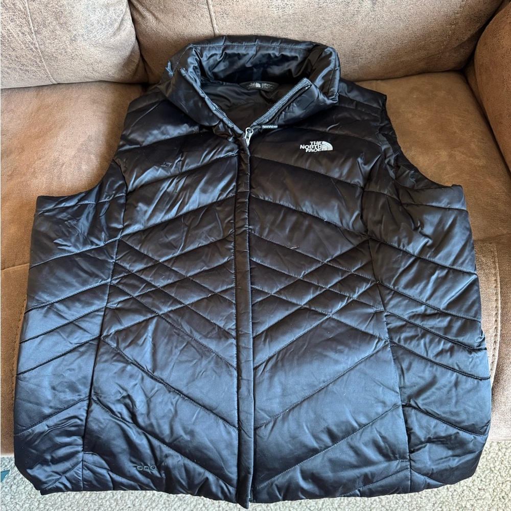 North Face down vest.